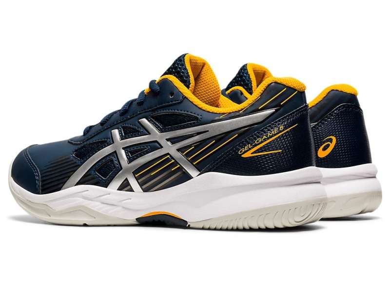 Asics Unisex Gel-game 8 ασημι | Cp09utc0S