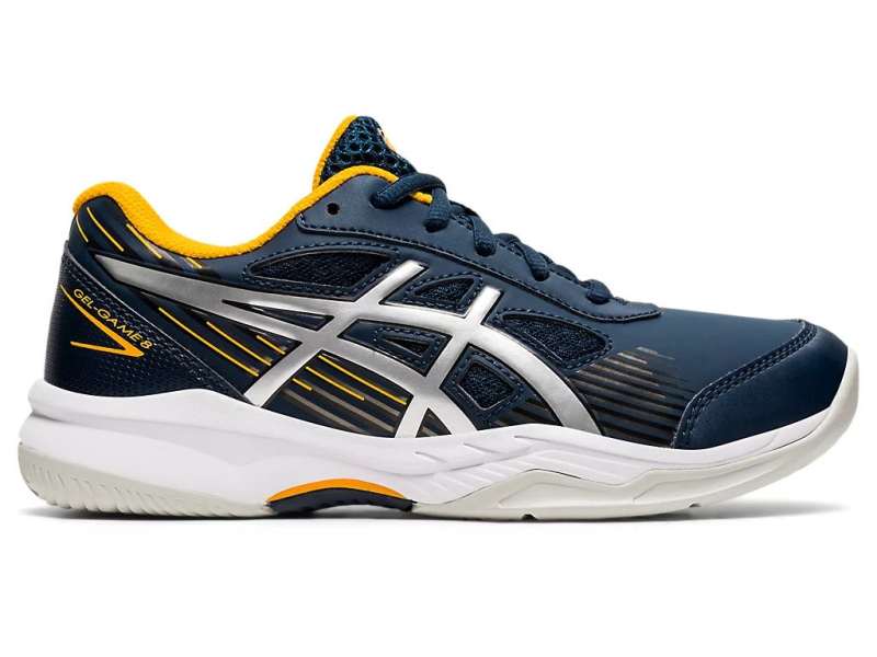 Asics Unisex Gel-game 8 ασημι | Cp09utc0S