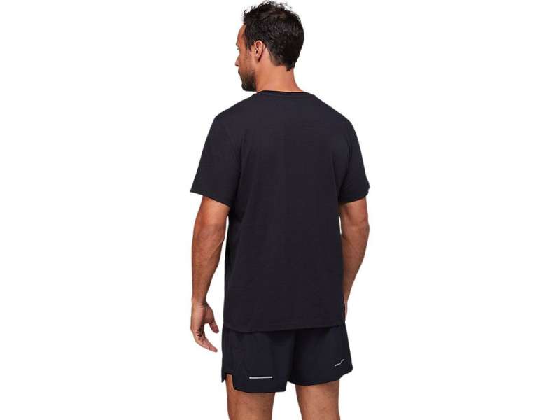 Asics Unisex Graphic κοντο Sleeve μαυρα | 6i3GSF7JV