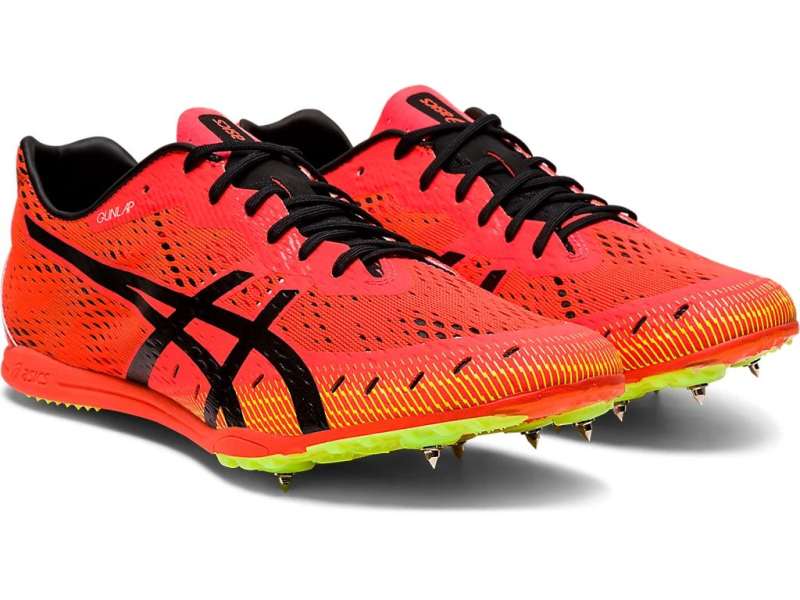 Asics Unisex Gun Lap 2 Sunrise Red/Black | DcQVf503n