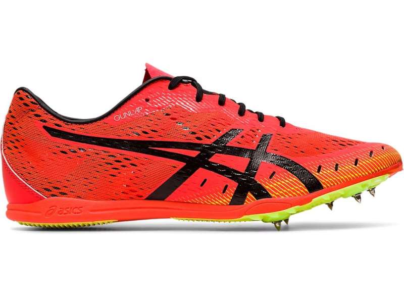 Asics Unisex Gun Lap 2 Sunrise Red/Black | DcQVf503n