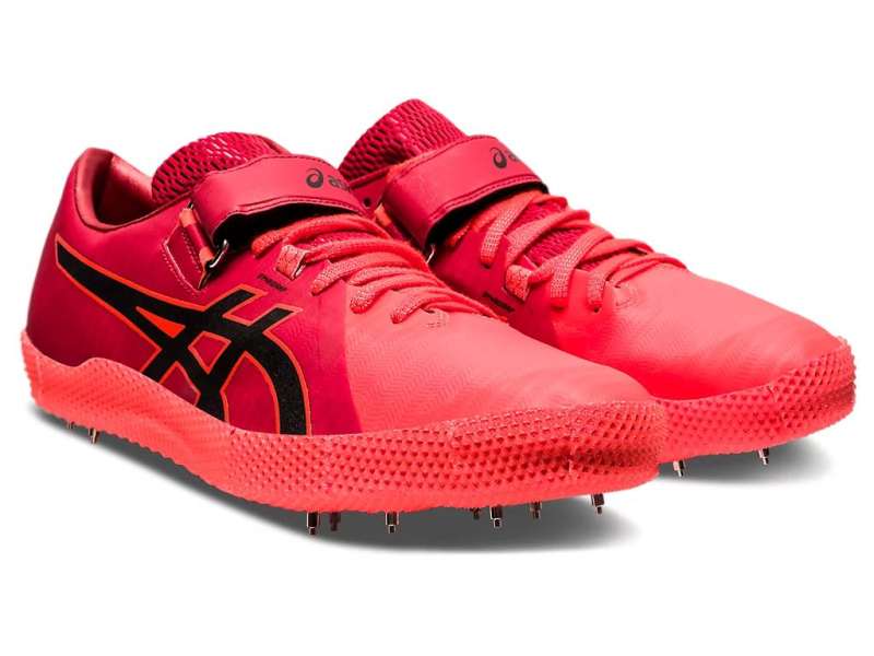 Asics Unisex High Jump Pro 2 Sunrise Red/Black | mECeeJIJ6