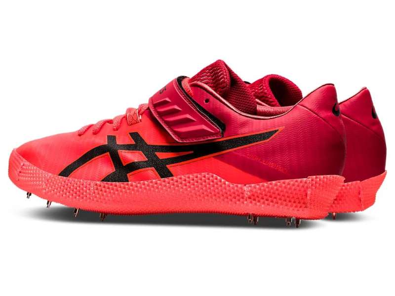 Asics Unisex High Jump Pro 2 Sunrise Red/Black | mECeeJIJ6