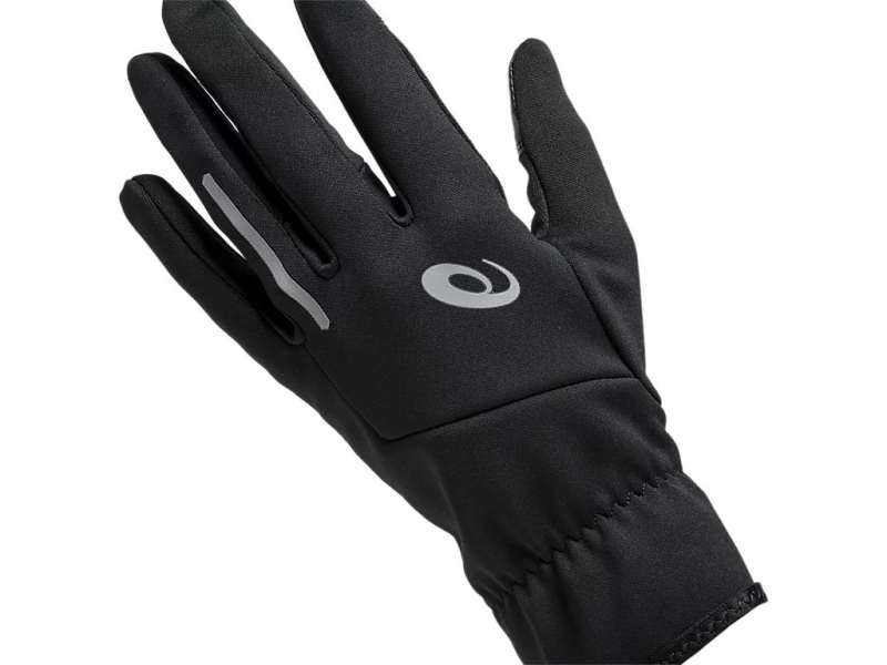 Asics Unisex Lite Show Gloves μαυρα | xpR9U8Lyg