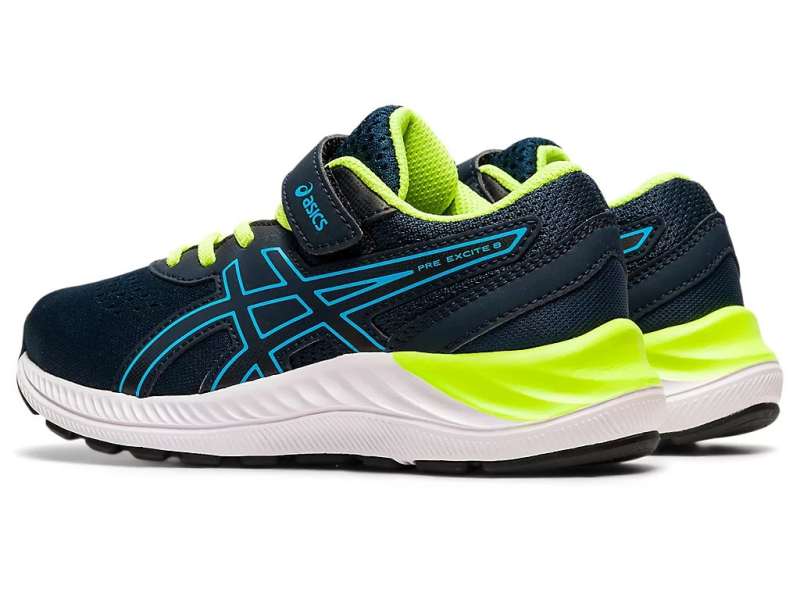 Asics Unisex Pre Excite 8 French Blue/Digital Aqua | bRY7nAGHz