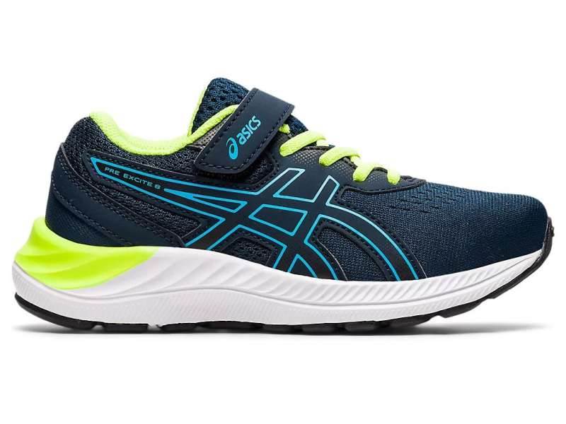 Asics Unisex Pre Excite 8 French Blue/Digital Aqua | bRY7nAGHz