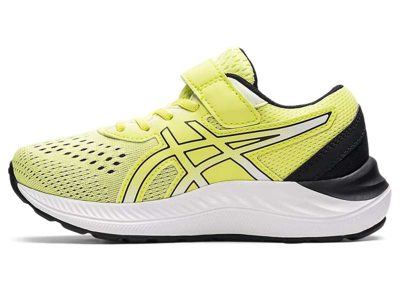 Asics Unisex Pre Excite 8 Glow Yellow/Black | TfHGWbLOk