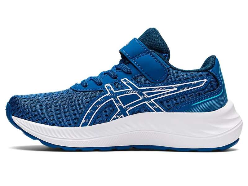 Asics Unisex Pre Excite 9 Lake Drive/White | NalrgSydN