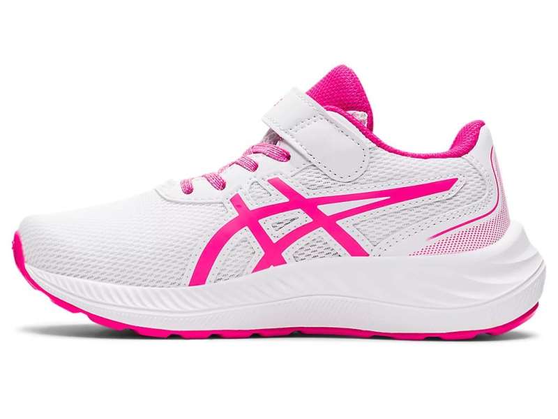 Asics Unisex Pre Excite 9 White/Pink Glo | sW3ahHMFu