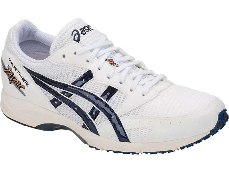 Asics Unisex Tarther Japan White/Blue Print | E9VJTMSlJ