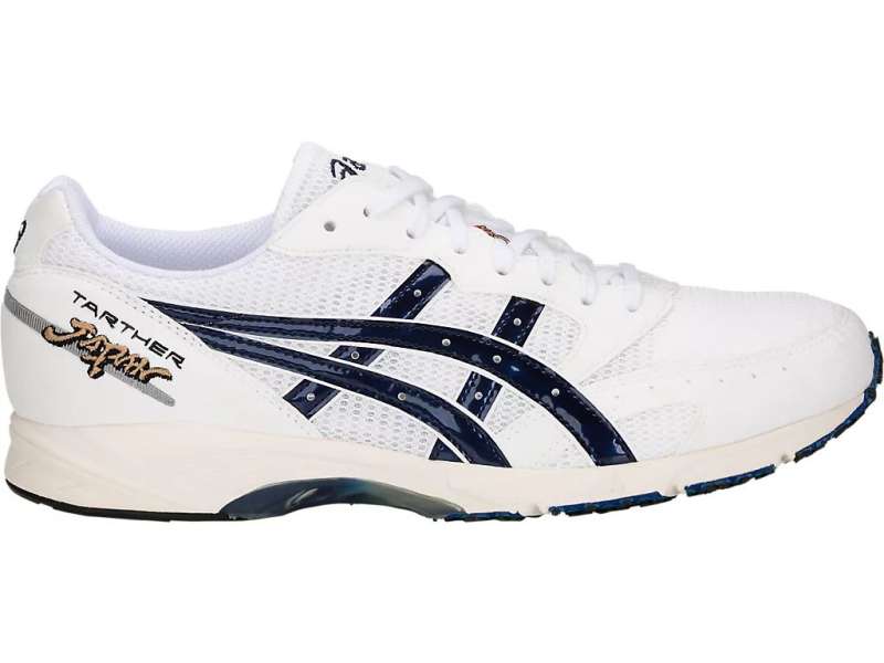 Asics Unisex Tarther Japan White/Blue Print | E9VJTMSlJ