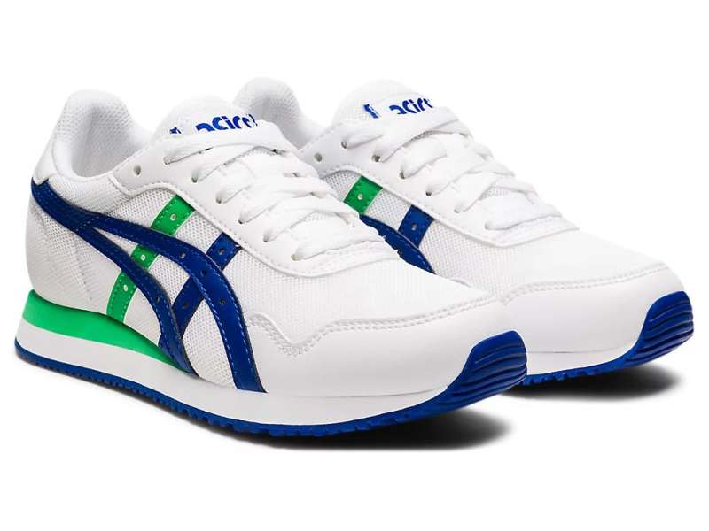 Asics Unisex Tiger Runner μπλε | EYV9IJr7U