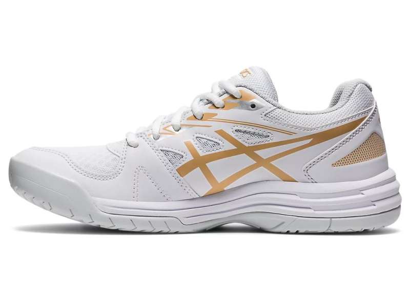 Asics Upcourt 4 White/Champagne | Pbd7hVuQP