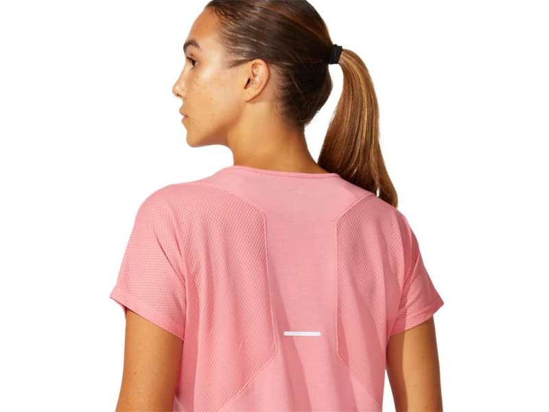 Asics V-neck κοντο Sleeve Peach Petal | 5LsjGE8Lc