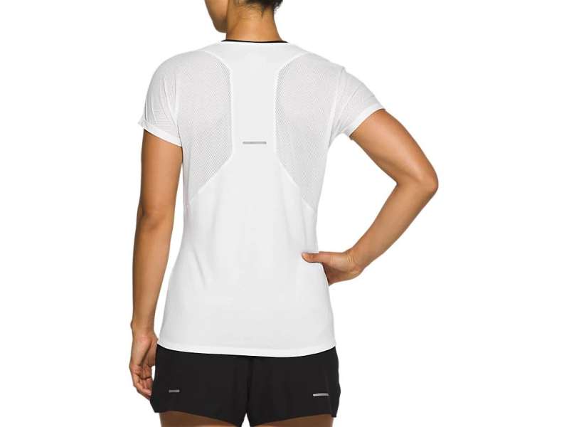 Asics V-neck κοντο Sleeve ασπρα | qeCwj8NHY