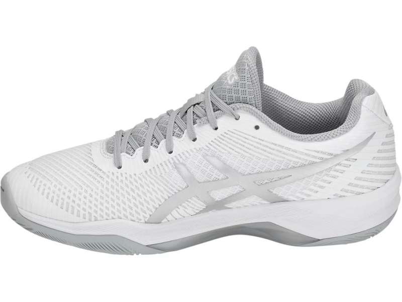 Asics Volley Elite Ff White/Silver | vhbr8x3hk