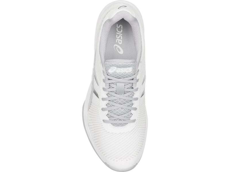 Asics Volley Elite Ff White/Silver | vhbr8x3hk