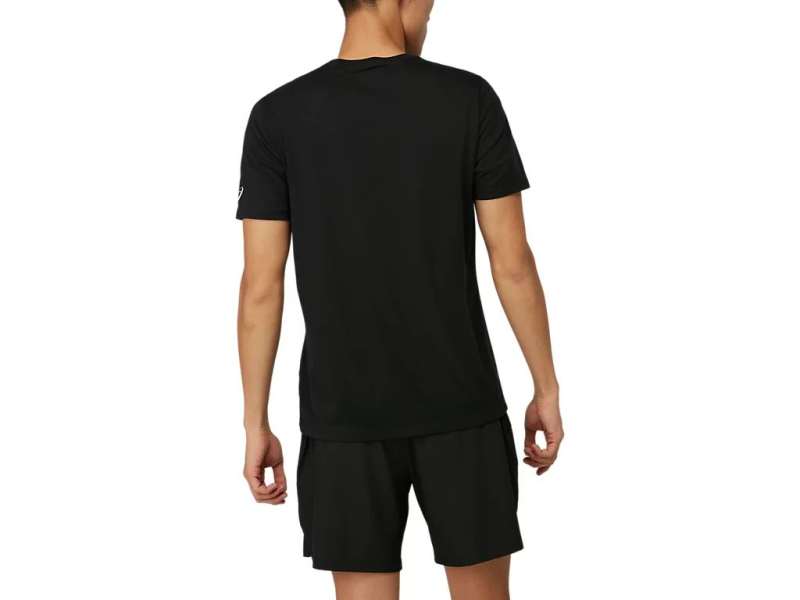 Asics Xg Paintbrush κοντο Sleeve Tee μαυρα | n52IuL1Q4