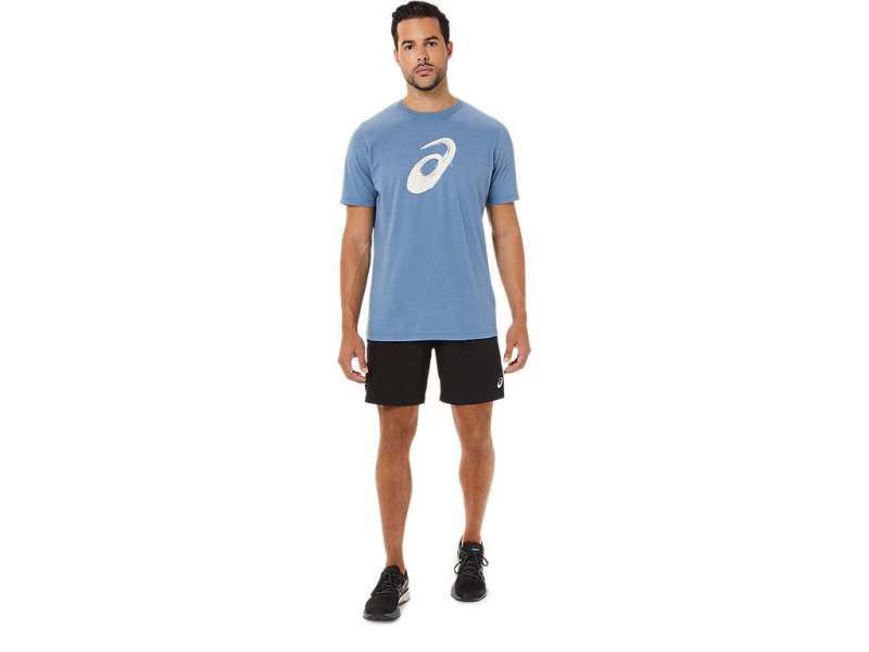 Asics Xg Paintbrush κοντο Sleeve Tee μπλε | SpkXPe9H7