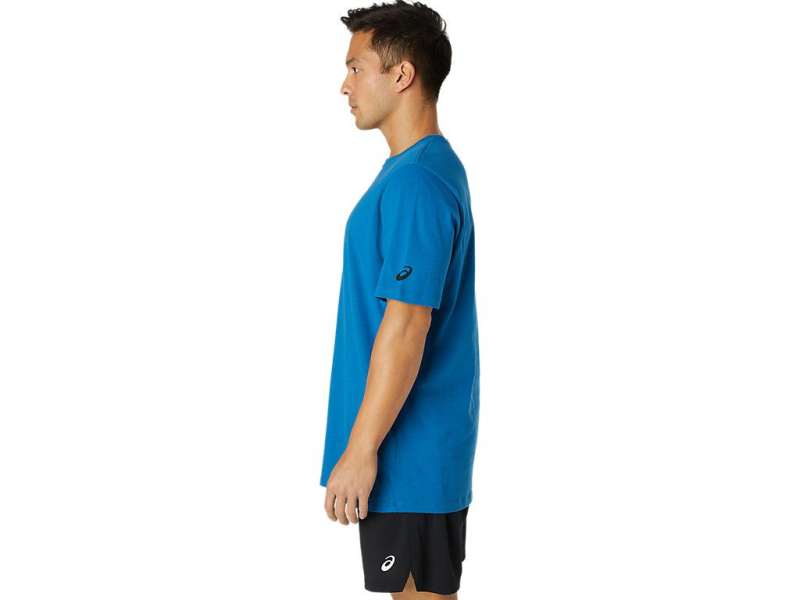 Asics Xg Paintbrush κοντο Sleeve Tee μπλε | riyCtemfE