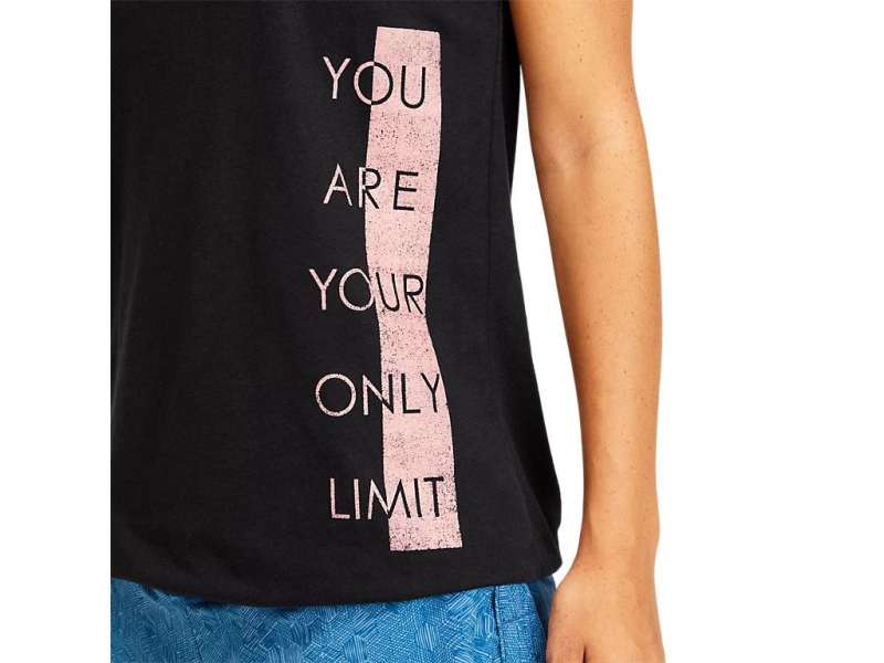 Asics You Are Your Own Limit Tank μαυρα | aeo78VP9s