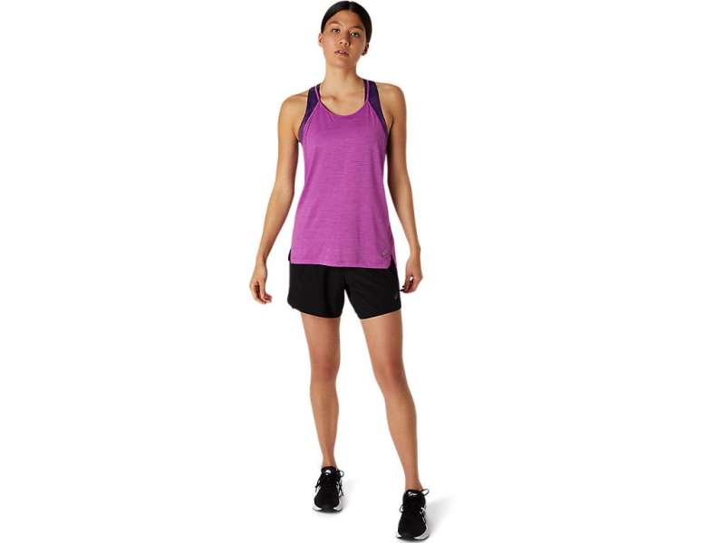 Asics strappy Tank Digital Grape Spacedye | p5aC8EE2b