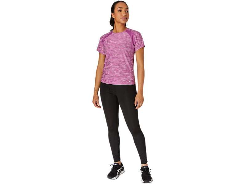 Asics κοντο Sleeve Pr Lyte Digital Grape Spacedye | N23h9WfSZ