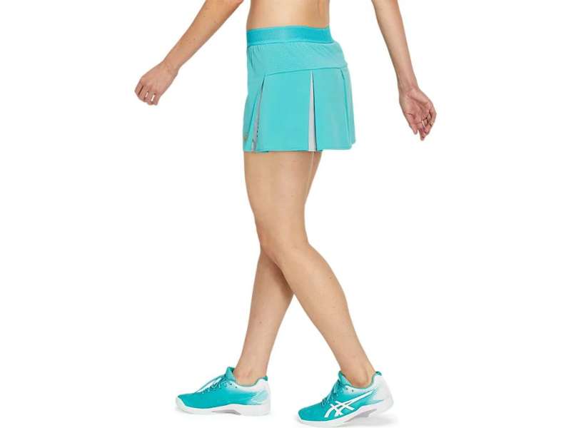 Asics τενις Pleats Skort Techno Cyan | BNGxPWWzP