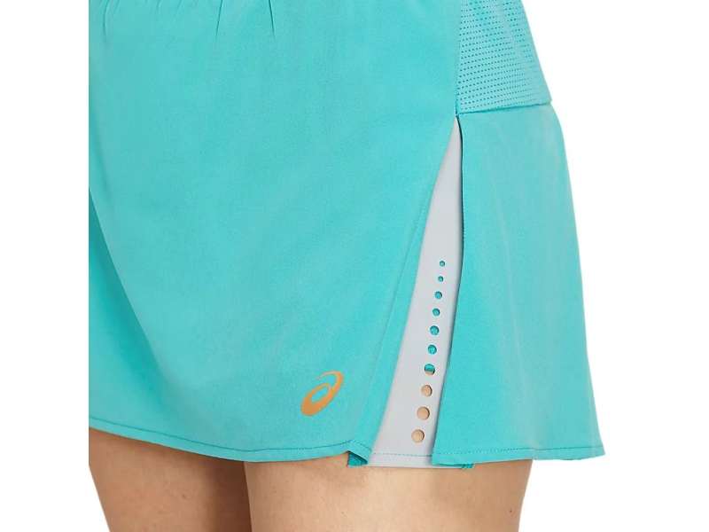 Asics τενις Pleats Skort Techno Cyan | BNGxPWWzP